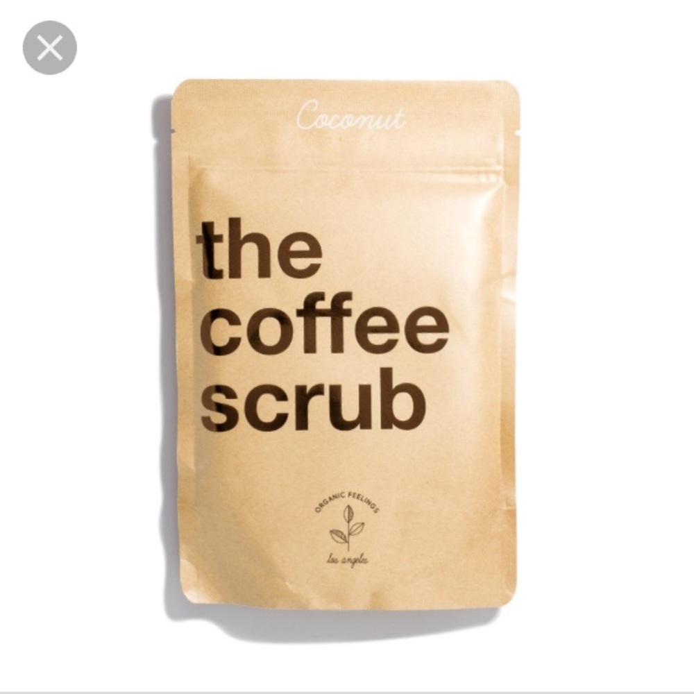 The coffee scrub